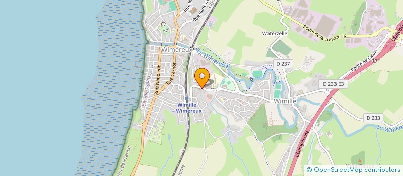 localisation de l'entreprise SCI BEBEA  WIMILLE