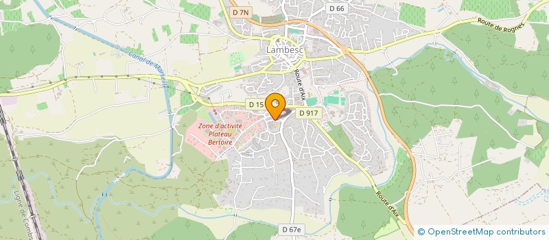 localisation de l'entreprise SCI BEBOU  LAMBESC