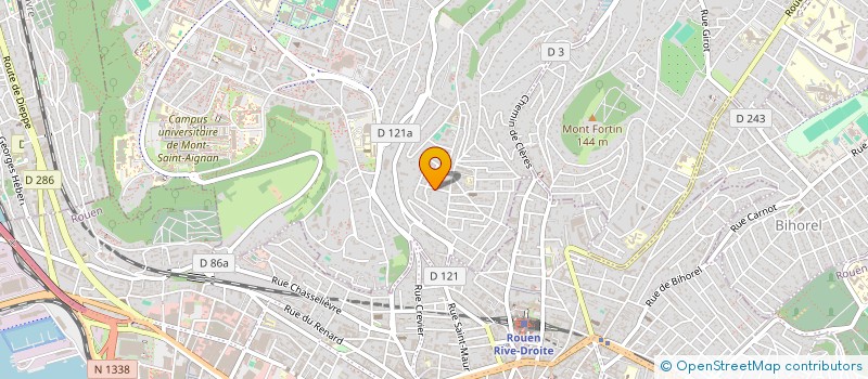 localisation de l'entreprise SCI BEBOUCHKA  MONT-SAINT-AIGNAN