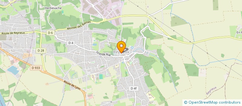 localisation de l'entreprise SCI BECAUD GRENELLE à REYRIEUX