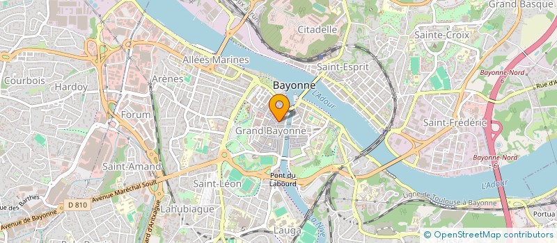 localisation de l'entreprise SCI BECHKA  BAYONNE
