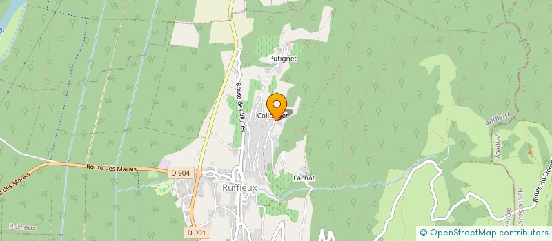 localisation de l'entreprise SCI BECHKA  RUFFIEUX