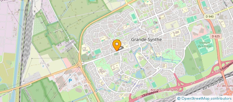 localisation de l'entreprise SCI BECK  GRANDE-SYNTHE