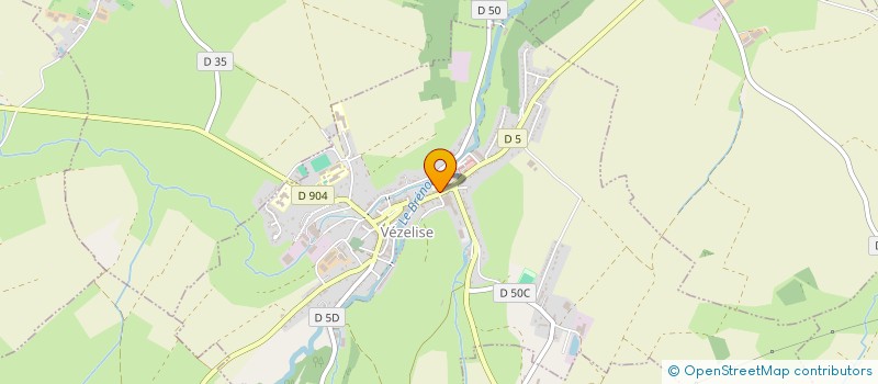 localisation de l'entreprise SCI BECKER-LOUVIOT  VEZELISE