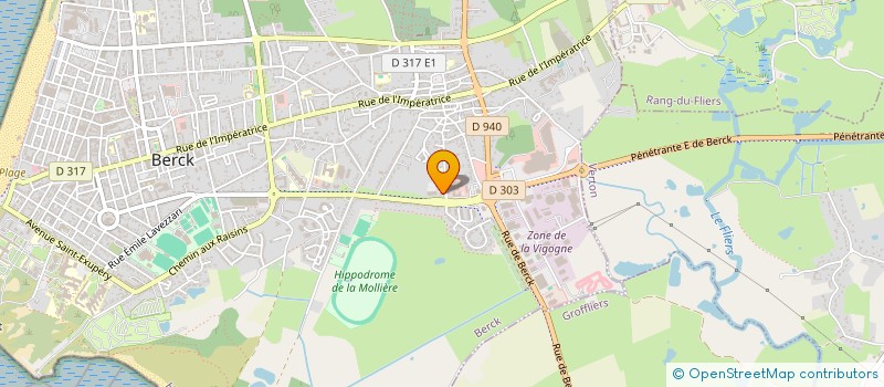 localisation de l'entreprise SCI BECKTOUM à BERCK