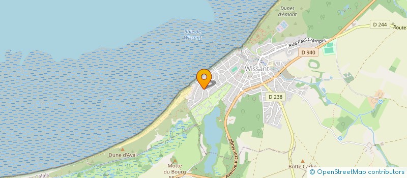 localisation de l'entreprise SCI BECLEM OPALE  WISSANT