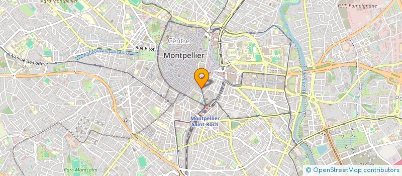 localisation de l'entreprise SCI BECLOOD à MONTPELLIER