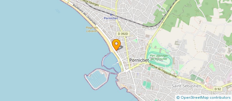 localisation de l'entreprise SCI BECOF à PORNICHET