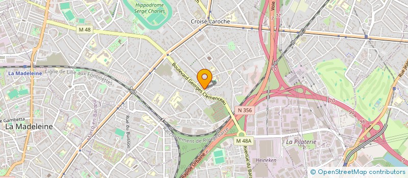 localisation de l'entreprise SCI BECQUART à MARCQ-EN-BARŒUL