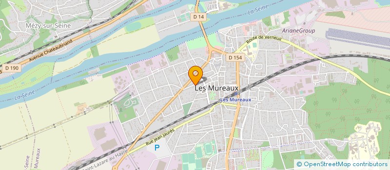 localisation de l'entreprise SCI BECQUEREL à LES MUREAUX