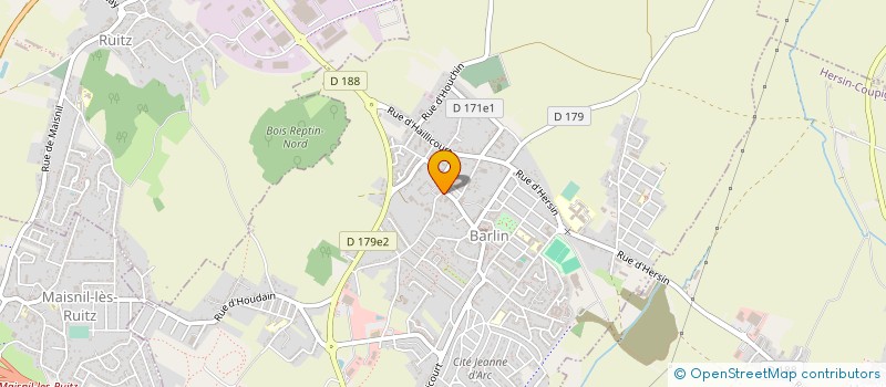 localisation de l'entreprise SCI BECQUET à BARLIN
