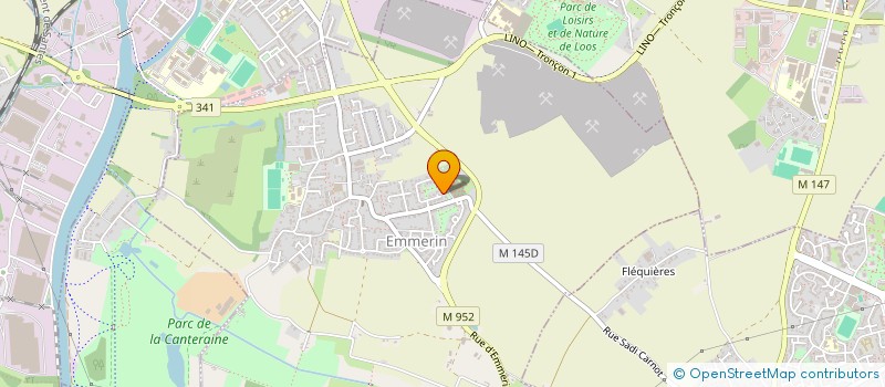 localisation de l'entreprise SCI BEDAGHE  EMMERIN