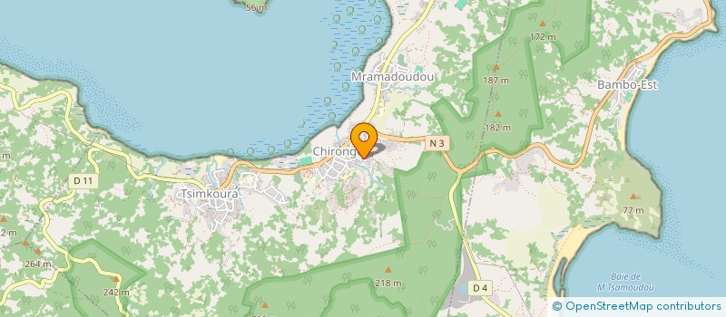 localisation de l'entreprise SCI BEDANGUA IMMO à CHIRONGUI