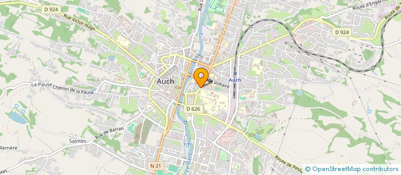 localisation de l'entreprise SCI BEDAOLPA à AUCH