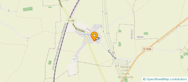 localisation de l'entreprise SCI BEDDIAR  CHAMPDEUIL