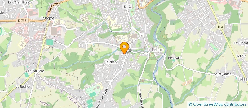 localisation de l'entreprise SCI BEDEL LES VIGNES  DINAN