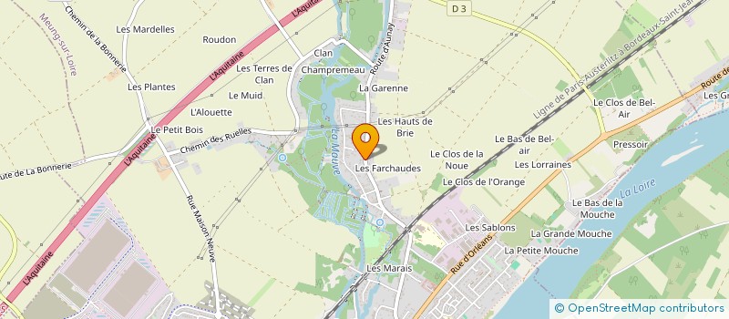 localisation de l'entreprise SCI BEDFORT à MEUNG-SUR-LOIRE