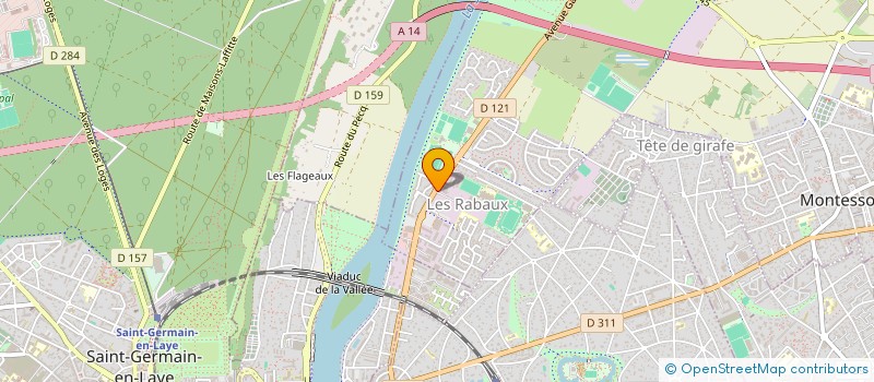 localisation de l'entreprise SCI BEDJY  MONTESSON