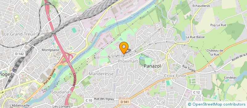 localisation de l'entreprise SCI BEDOSEVAL à PANAZOL