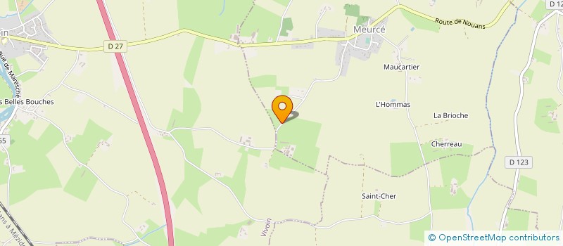 localisation de l'entreprise SCI BEDOUET GALLET IMMOBILIER  MEURCE