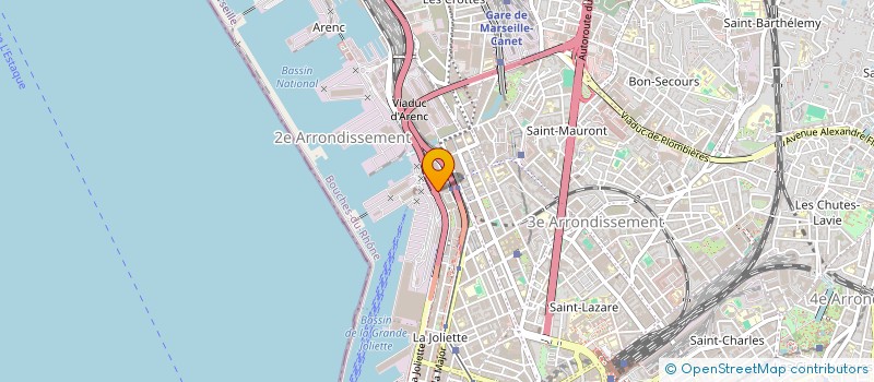 localisation de l'entreprise SCI BEEHIVE  MARSEILLE