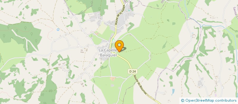 localisation de l'entreprise SCI BEFFRE  LA CAPELLE-BALAGUIER