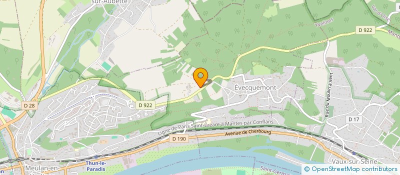 localisation de l'entreprise SCI BEGARAZ.AD  EVECQUEMONT