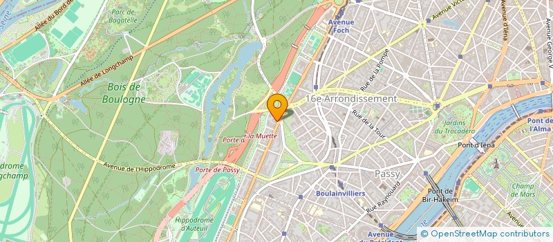 localisation de l'entreprise SCI BEGHI  PARIS