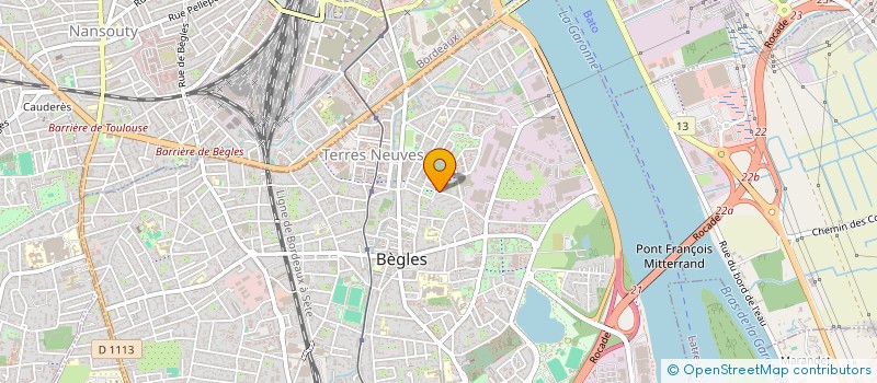 localisation de l'entreprise SCI BEGLES ESPACE à BEGLES