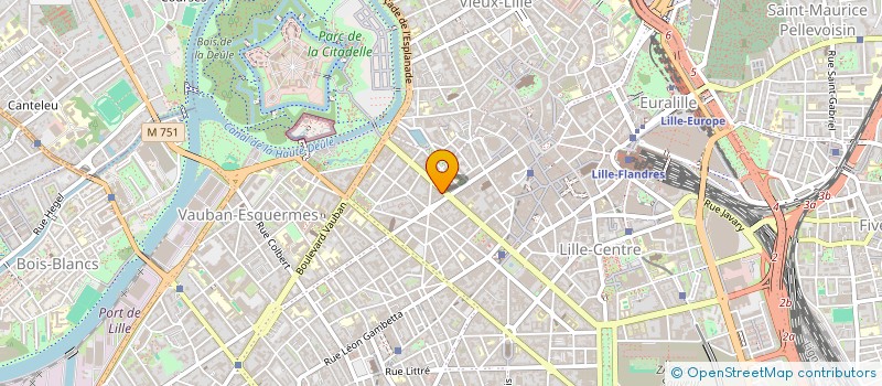 localisation de l'entreprise SCI BEGON-LOURS à LILLE