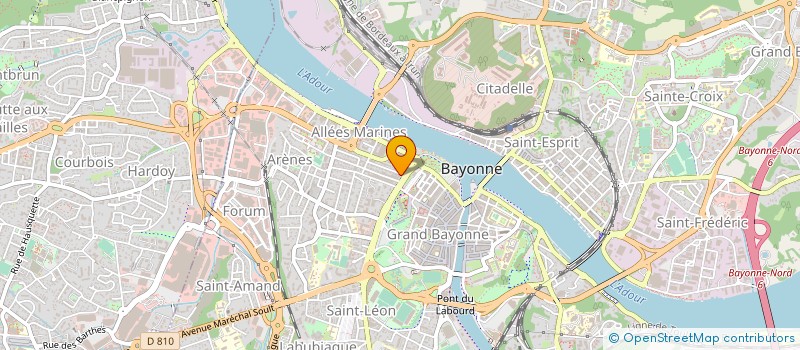 localisation de l'entreprise SCI BEGONIA à BAYONNE
