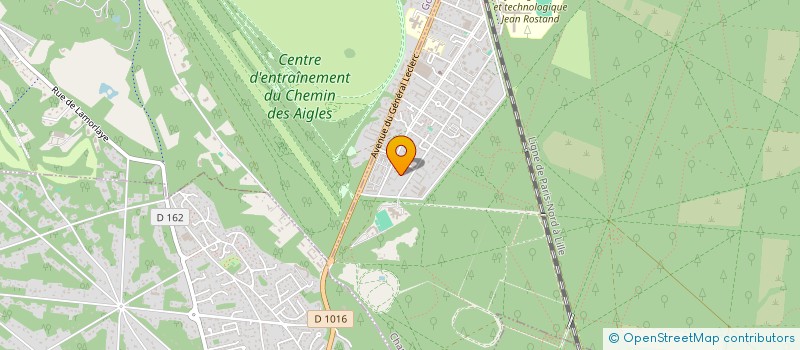 localisation de l'entreprise SCI BEGUIN BAGATELLE  CHANTILLY