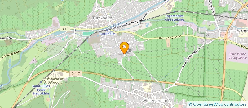 localisation de l'entreprise SCI BEHA  WALBACH