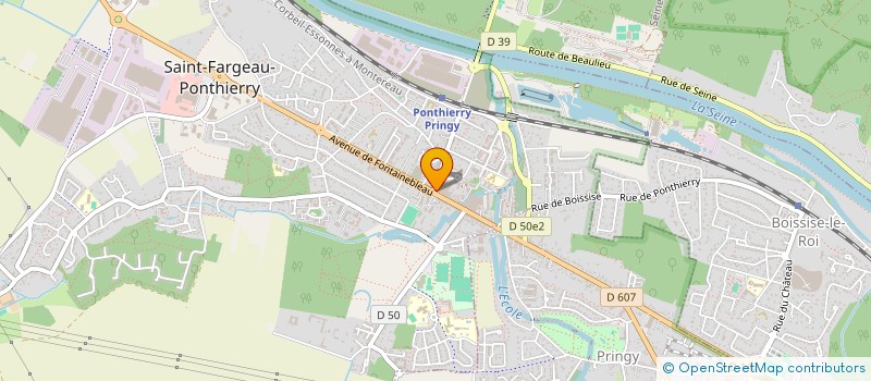 localisation de l'entreprise SCI BEHAL  SAINT-FARGEAU-PONTHIERRY