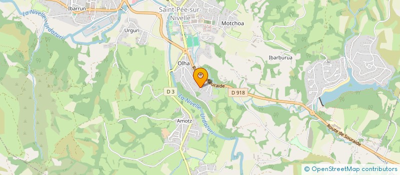 localisation de l'entreprise SCI BEHASTEGUY  ASCAIN