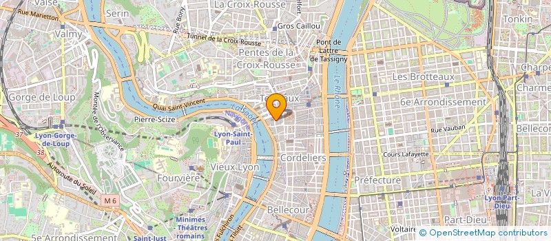 localisation de l'entreprise SCI BEI à LYON
