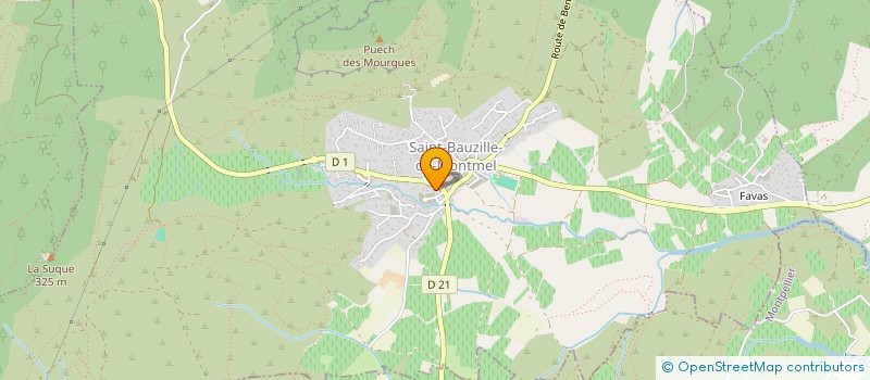 localisation de l'entreprise SCI BEILEISA  SAINT-DREZERY