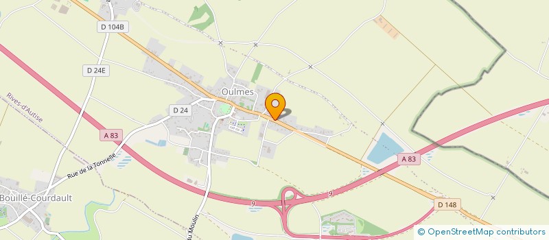 localisation de l'entreprise SCI BEILLE POINGT  RIVES-D'AUTISE