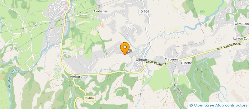 localisation de l'entreprise SCI BEITIA à URRUGNE