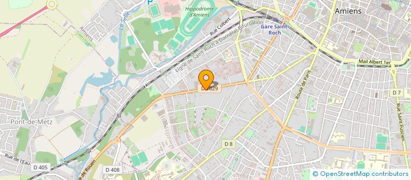 localisation de l'entreprise SCI BEJARADE IMMO à AMIENS