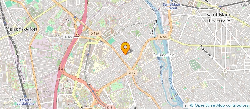 localisation de l'entreprise SCI BEJOARELLI à CRETEIL