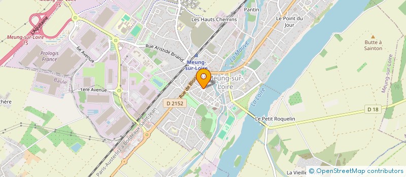 localisation de l'entreprise SCI BEJUL  MEUNG-SUR-LOIRE