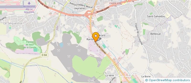 localisation de l'entreprise SCI BEKA à ALBI