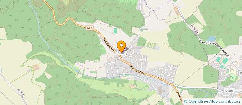 localisation de l'entreprise SCI BEKALINA  SAULNY