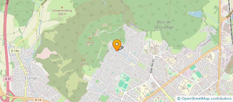 localisation de l'entreprise SCI BEKALOU à THIONVILLE