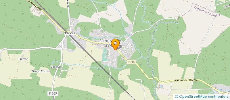 localisation de l'entreprise SCI BEKAS  SAINT-MARTIN-D'ONEY