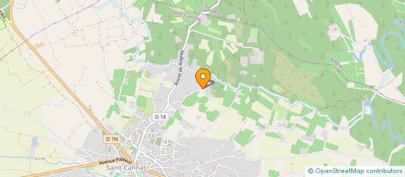 localisation de l'entreprise SCI BEKDEMURIAN  SAINT-CANNAT