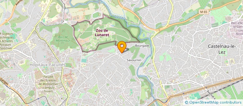 localisation de l'entreprise SCI BEKEN à MONTPELLIER