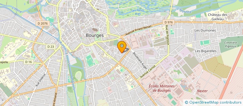 localisation de l'entreprise SCI BEKLER  BOURGES