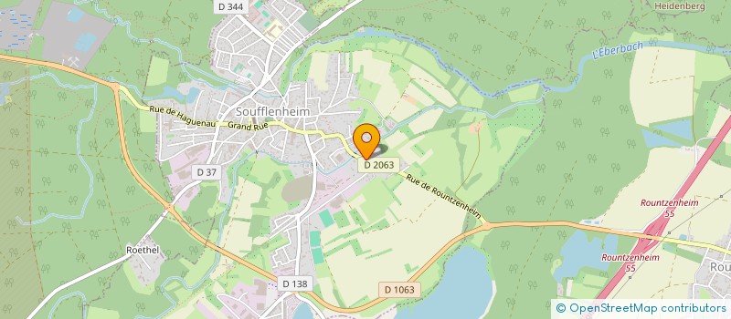 localisation de l'entreprise SCI BEKO  SOUFFLENHEIM